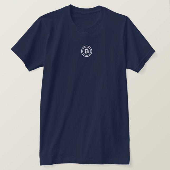 T-Shirt Révolution Crypto Bitcoin (Design devant)