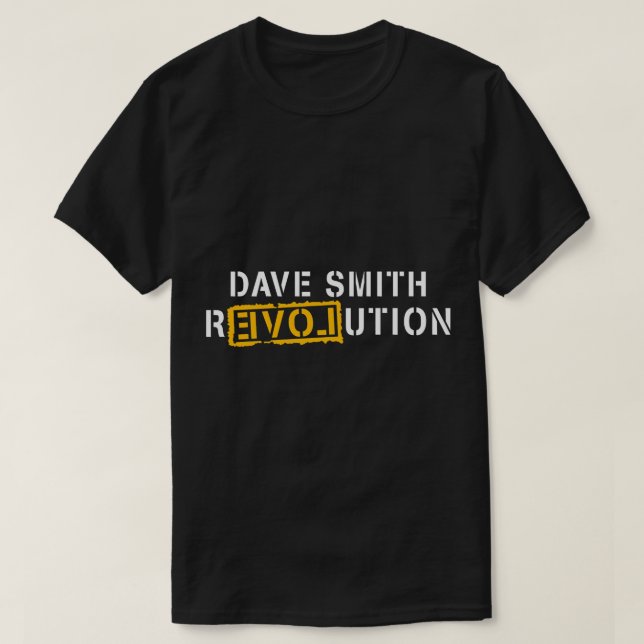 T-shirt Révolution de Dave Smith (Design devant)