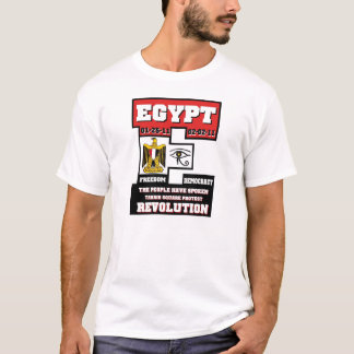 T-shirt Révolution de l'Egypte