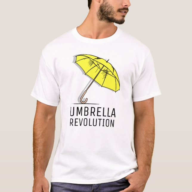 T-shirt Révolution de parapluie (Devant)