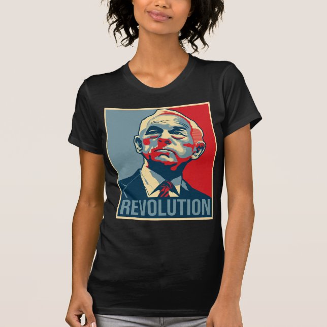 T-shirt Révolution de Ron Paul (Devant)