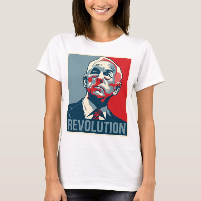 T-shirt Révolution de Ron Paul (Devant)
