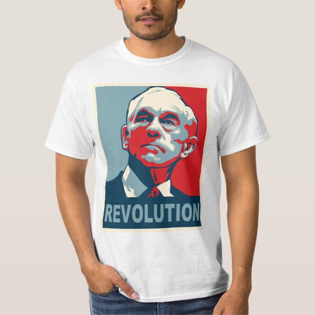 T-shirt Révolution de Ron Paul (Devant)