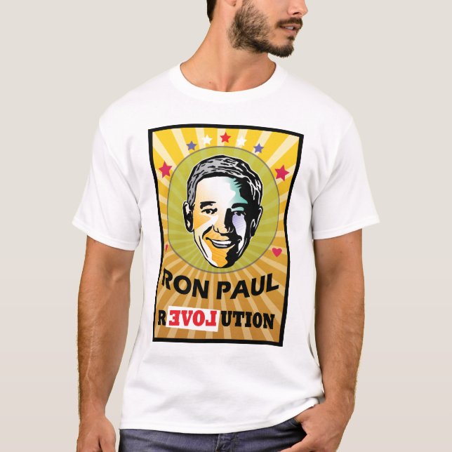 T-shirt Révolution de Ron Paul (Devant)