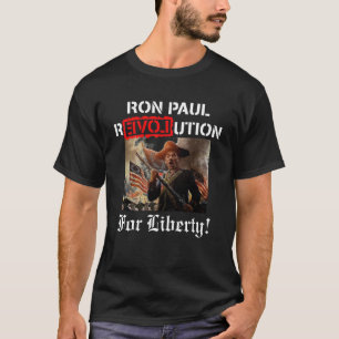 T-shirt Révolution de Ron Paul pour la liberté !