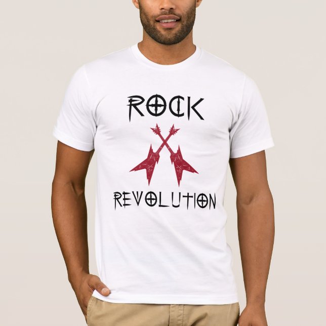 T-shirt Révolution du Rock (Devant)
