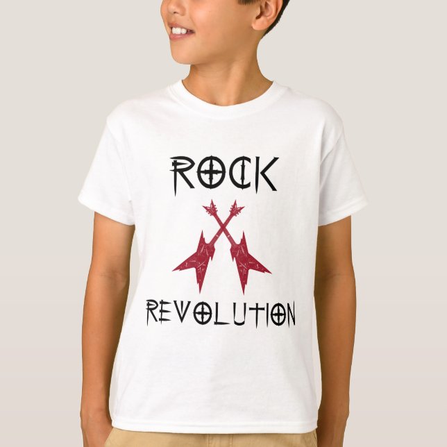 T-shirt Révolution du Rock (Devant)