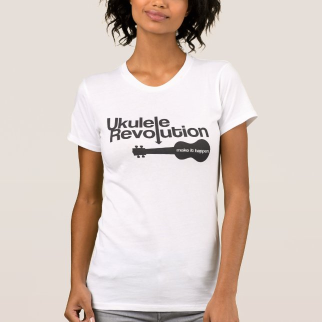 T-shirt Révolution d'ukulélé (Devant)
