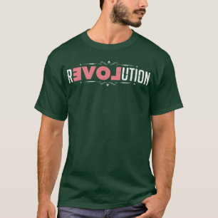 T-shirt Révolution en amour Amour révolutionnaire Romc drô