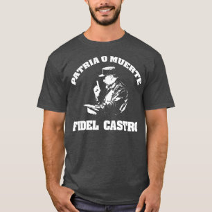 T-shirt Révolution Fidel Castro Cuba Amérique latine