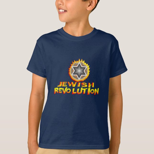 T-shirt Révolution juive (Devant)