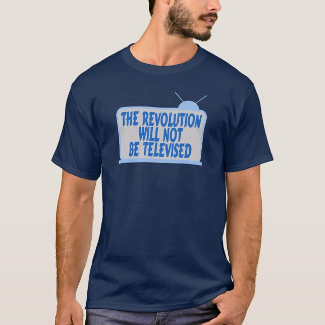 T-shirt Révolution non télévisée (Devant)