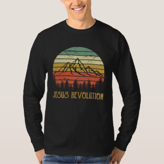 T-shirt Révolution vintage Jésus Réveil chrétien Croire