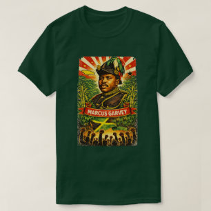 T-Shirt Révolutionnaire Panafricain Marcus Garvey