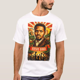 T-shirt révolutionnaire panafricain Steve Biko