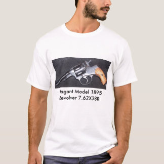 T-shirt Revolver 1895 de model de Nagant 7,6…