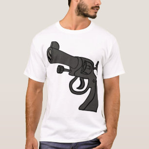 T-shirt Revolver de dessin