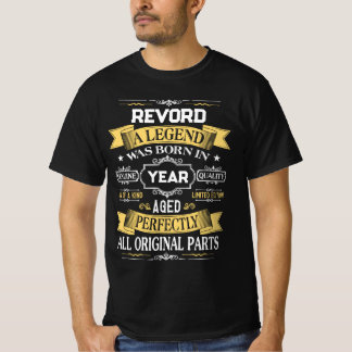 T-shirt REVORD Une légende est née en année