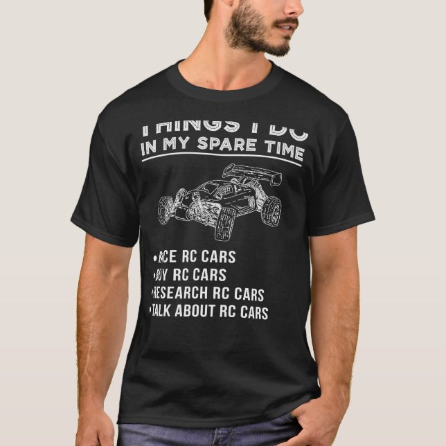 T-shirt Revving Up RC-Car Fun : Libérez le contrôle à dist (Devant)
