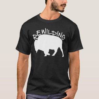 T-shirt rewilding bison bison