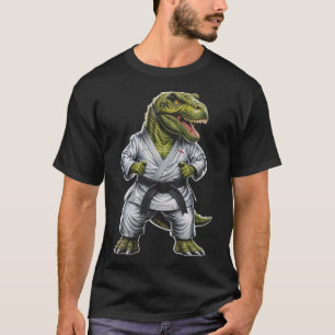T-shirt Rex Arts Martiaux Dinosaure Karaté Jiu-jitsu Ninja