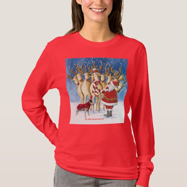 T-shirt Rex Christmas Tee (Devant)