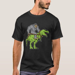 T-shirt Rex du dinosaure T d'équitation de Bigfoot