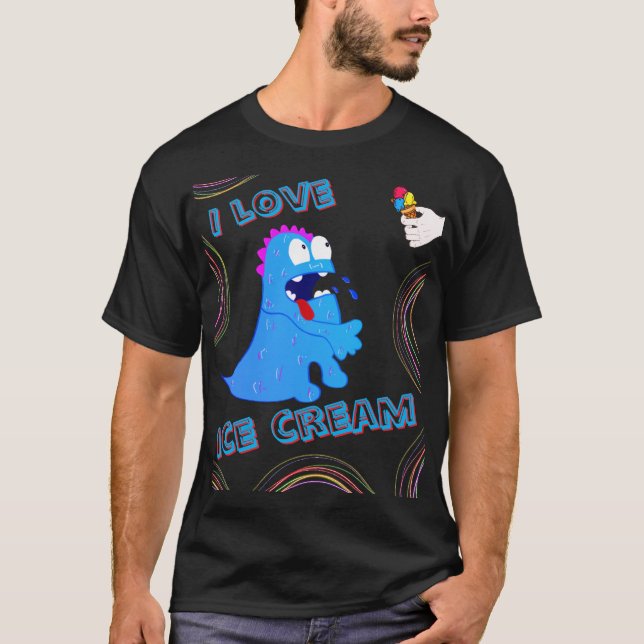 T-Shirt Rex glace (Devant)