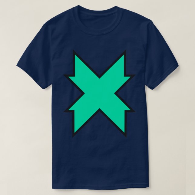 T-shirt Rex X Crystal Core Xeno 2 Outline (Design devant)
