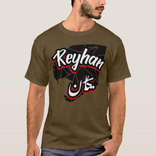 T-shirt Reyhan prnom calligraphi en arabe 1