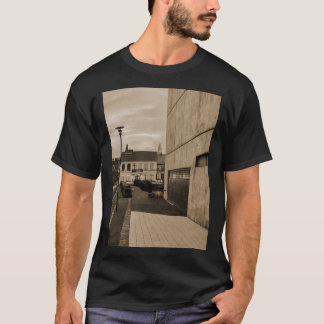 T-shirt Reykjavik Iceland Sepia Photographie Hallgrímskirk