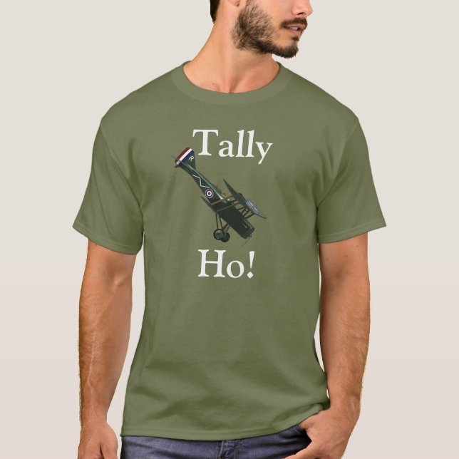 T-shirt RFC Tally Ho ! Tee - shirt de la Première Guerre m (Devant)