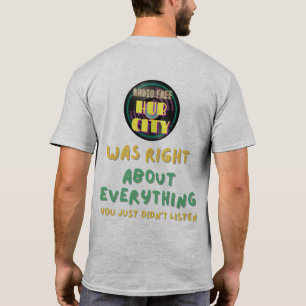 T-Shirt RFHC avait raison