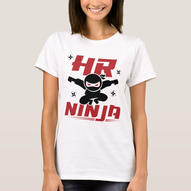 T-shirt RH Ninja Ressources humaines (Devant)