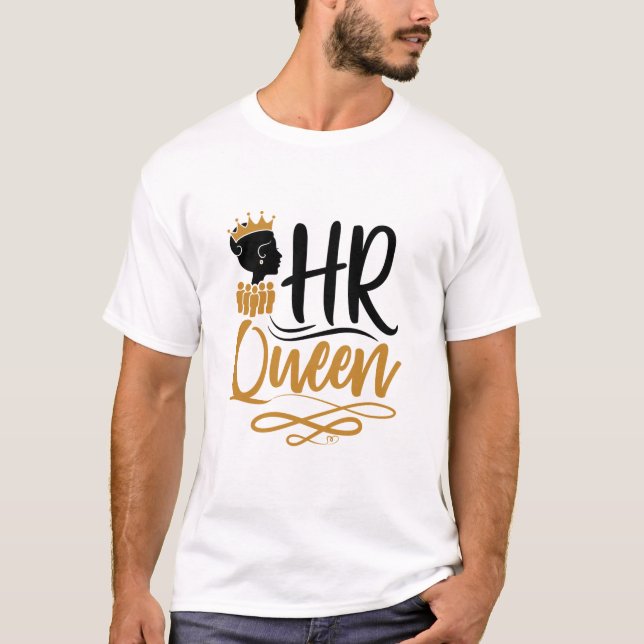 T-shirt RH Reine des ressources humaines Femmes (Devant)