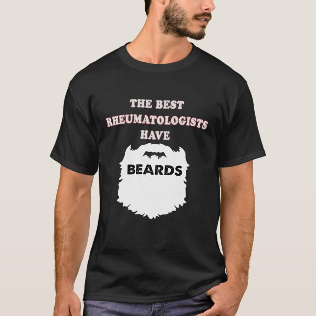 T-shirt Rheumatologue Beards Rheumatologie Rheumatologie D (Devant)