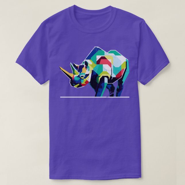 T-shirt Rhino d'Afrique (Design devant)