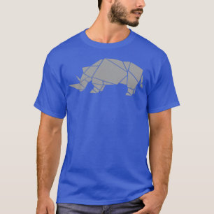 T-shirt Rhino géométrique