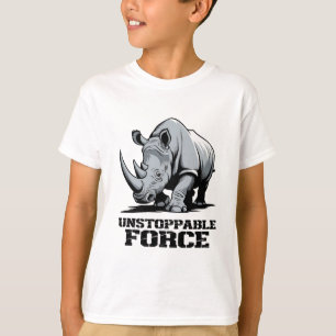 T-shirt Rhino incassable : Force et puissance déchaînées