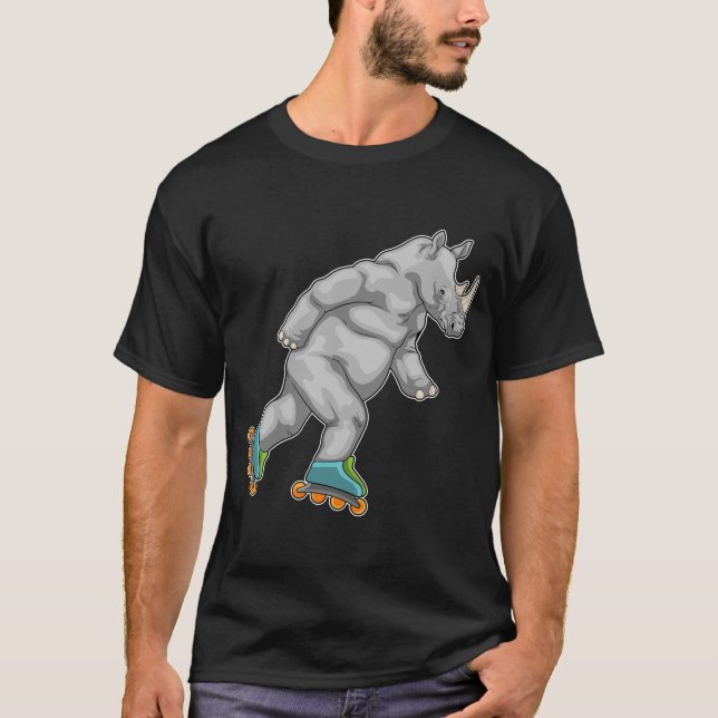 T-shirt Rhino Patinage en ligne Patins à rouleaux (Devant)