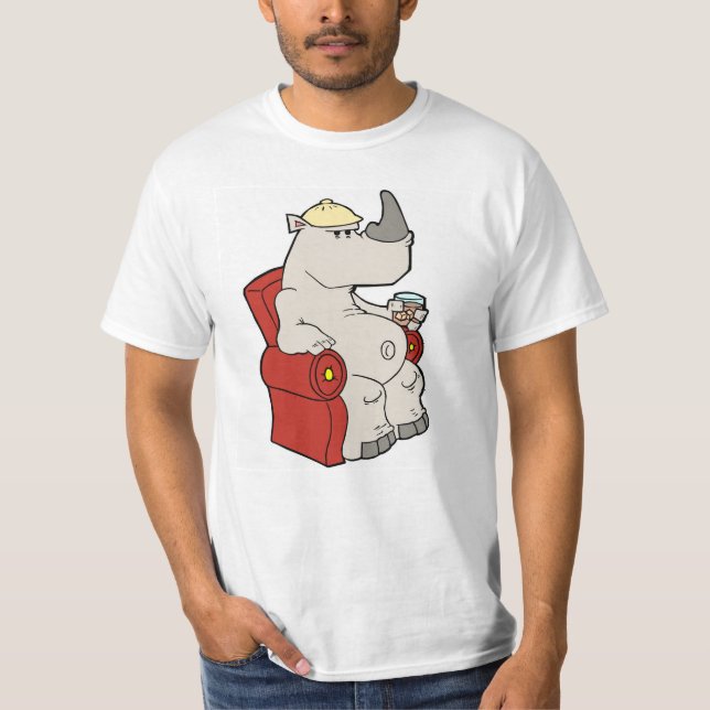 T-shirt Rhino relaxant (Devant)