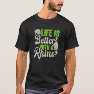 T-shirt Rhino Rhinoceros animal sauvage