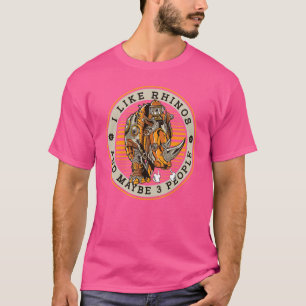 T-shirt Rhino Rhinoceros Rhinos