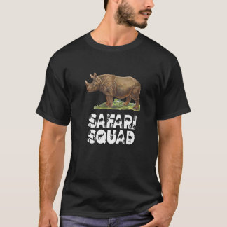T-shirt Rhino Safari Squad