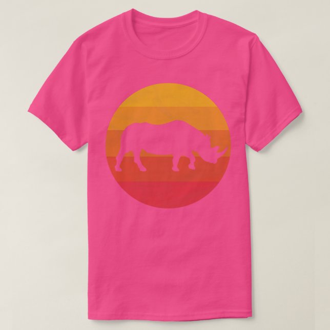T-shirt Rhinoceros (Design devant)