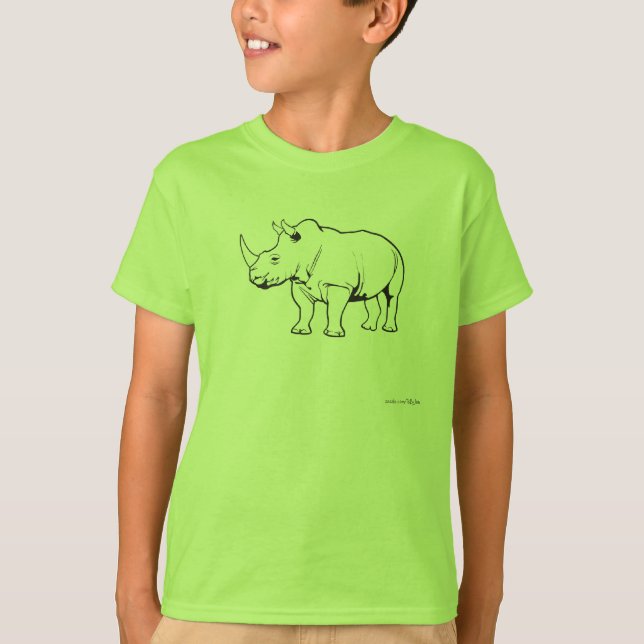T-shirt Rhinocéros 22 (Devant)