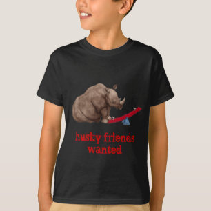 T-shirt Rhinocéros de bascule