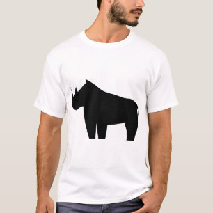 T-shirt Rhinocéros de rhinocéros