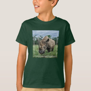 T-shirt Rhinocéros noir Kenya