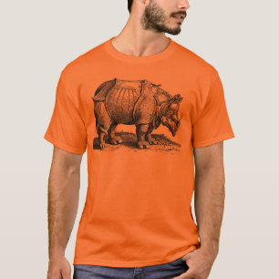T-shirt Rhinocéros vintage - le rhinocéros de Dürer
